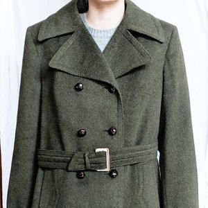 Vintage Wool Trenchcoat with Belt
